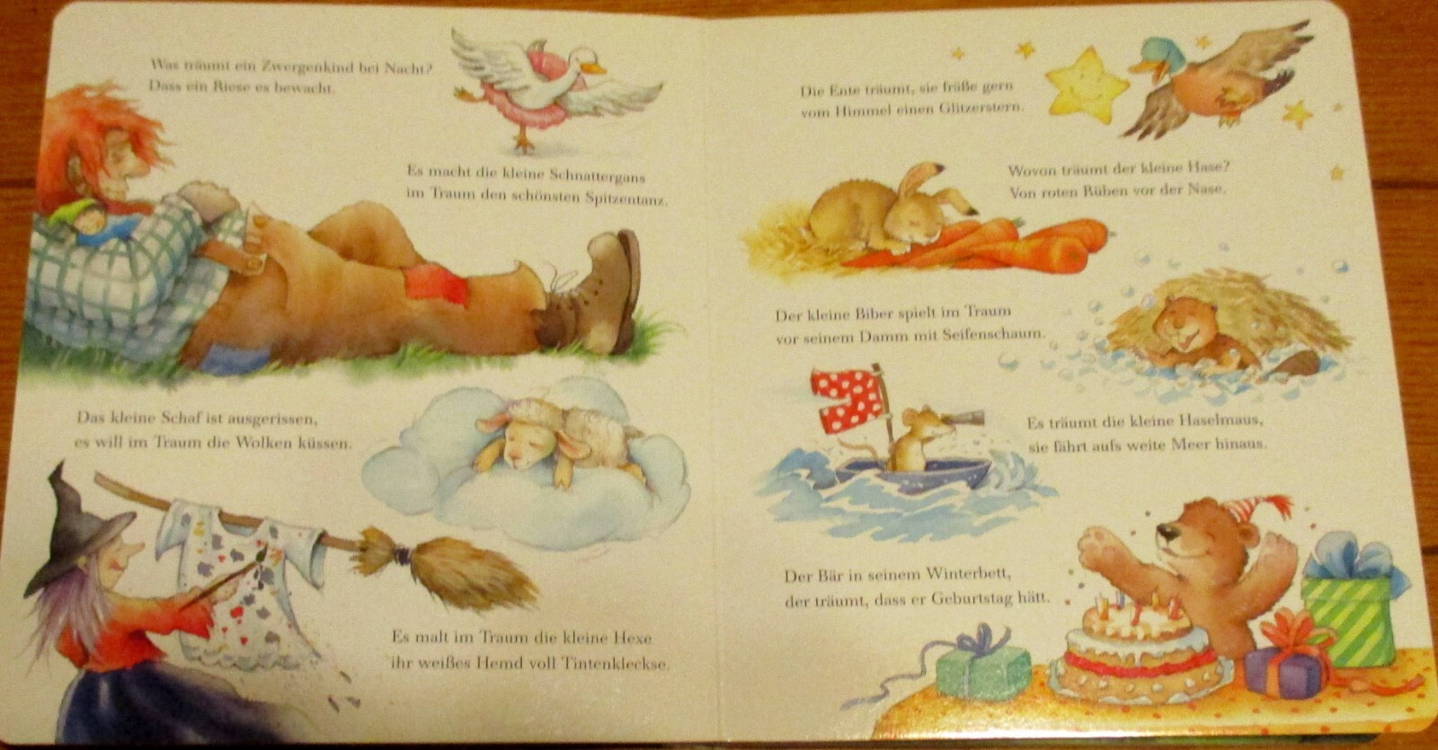 2008 My First Sandman Stories German Text Board Book 34 Pages NICE!!!!