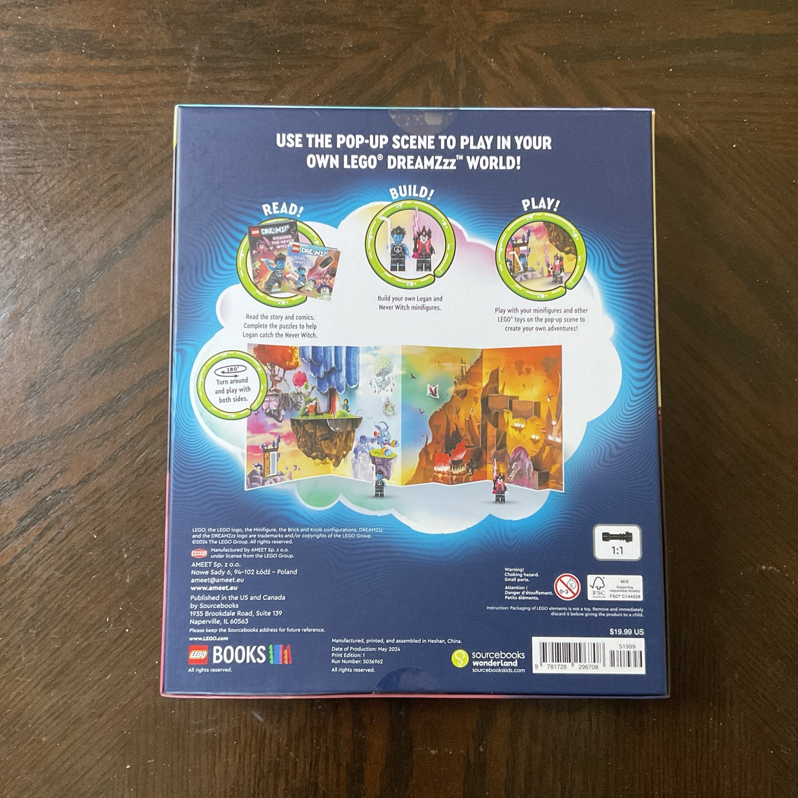 Lego Dreamzzz Logan vs. the Never Witch Book Set | No Minifigures