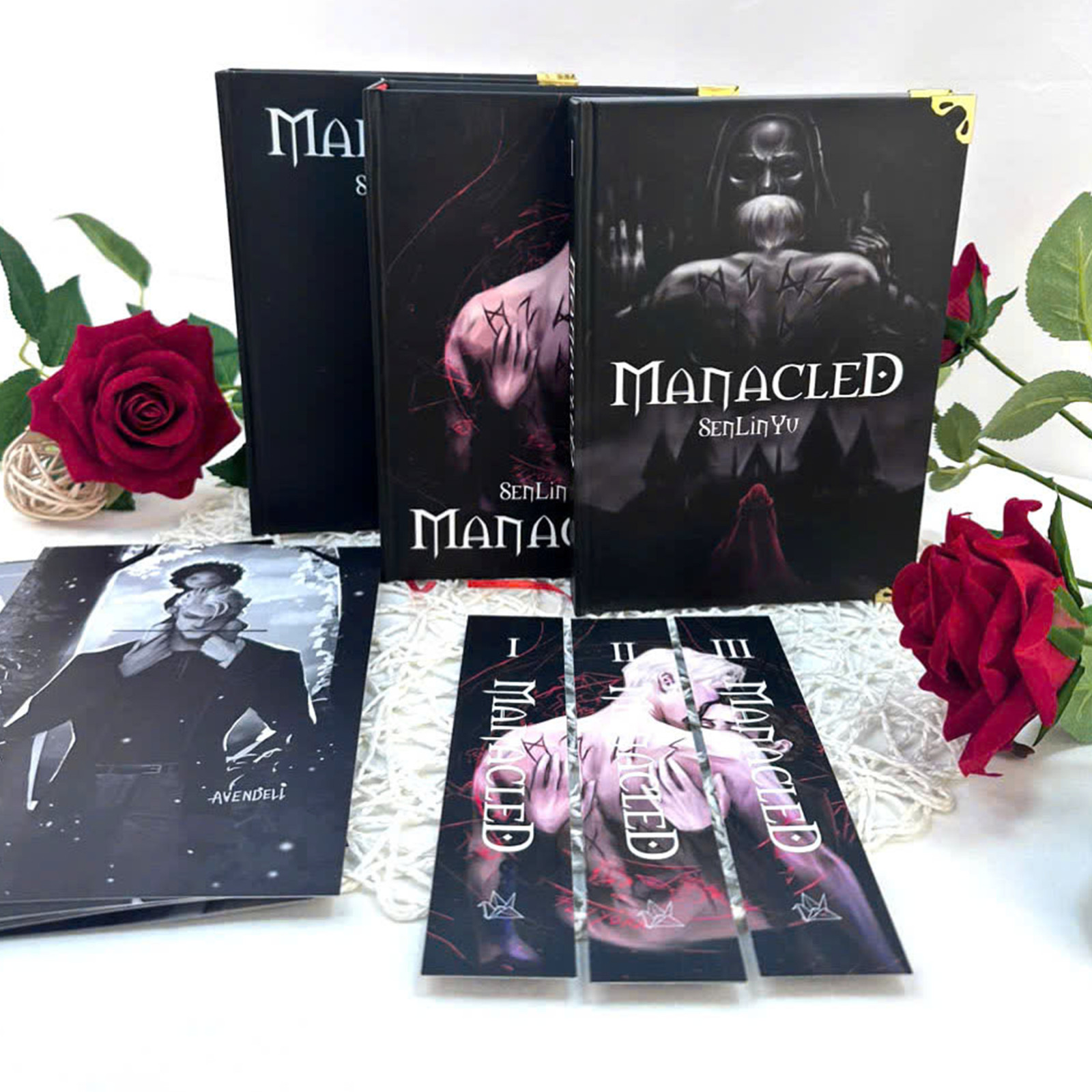 Manacled Book – Deluxe 3-Volume Edition with Illustrations – Complete Series 15
