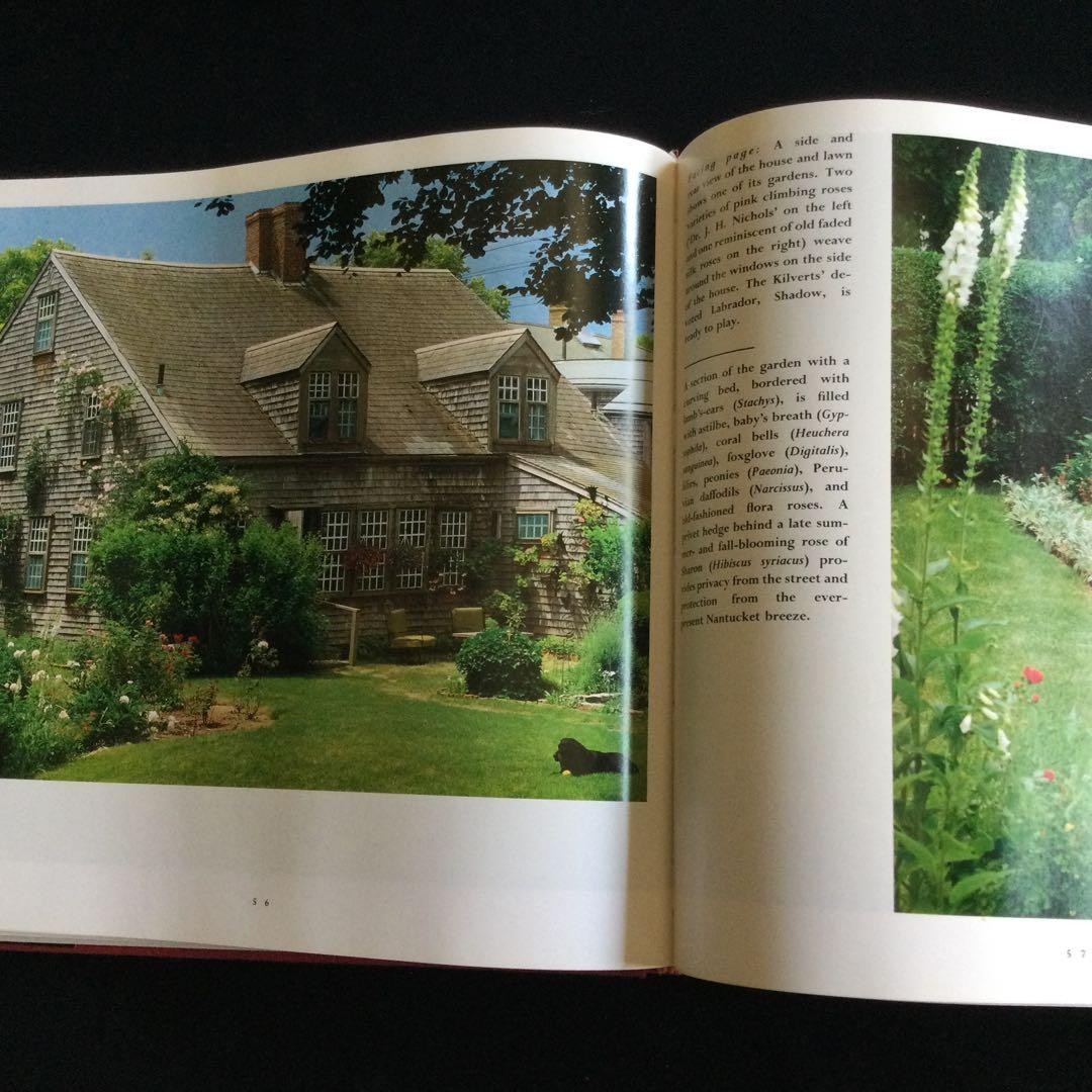 Nantucket Island Gardens & Interiors Photo Book, 230 Pages, Vintage Condition