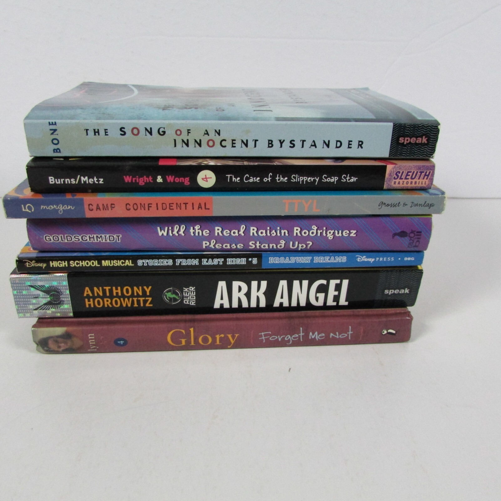 7 Juvenile Fiction Paperback and Hardcover Books