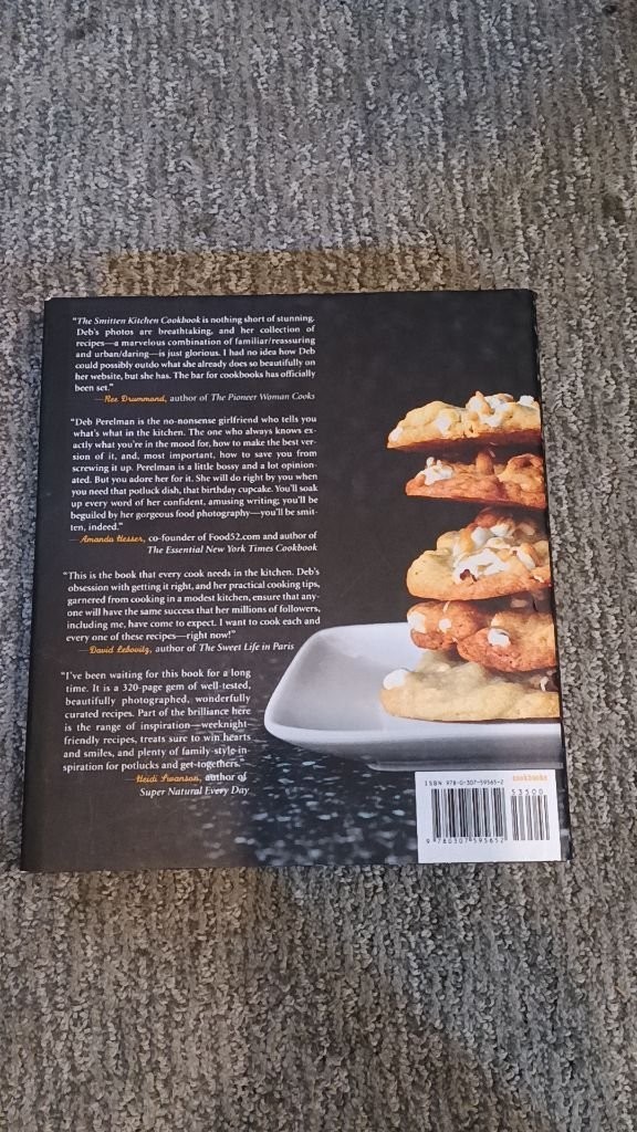 The Smitten Kitchen Cookbook Deb Perelman First Edition 2012 Hardcover Cook VG
