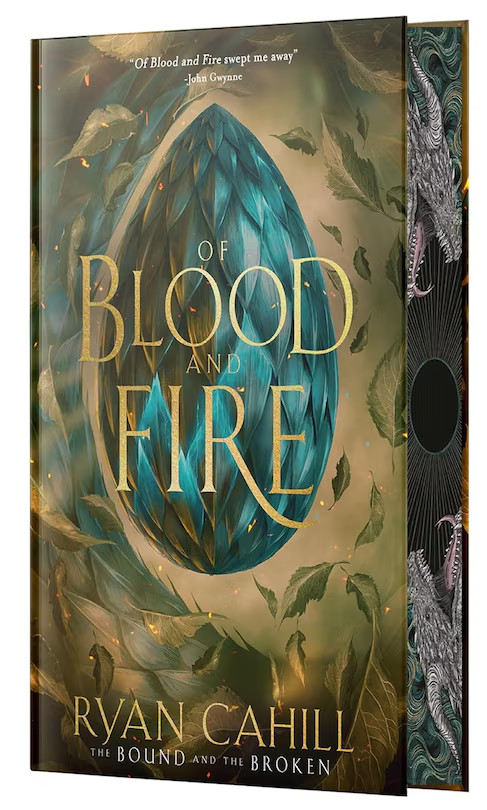 Of Blood and Fire: Signed Collector’s Edition Hardcover by Ryan Cahill