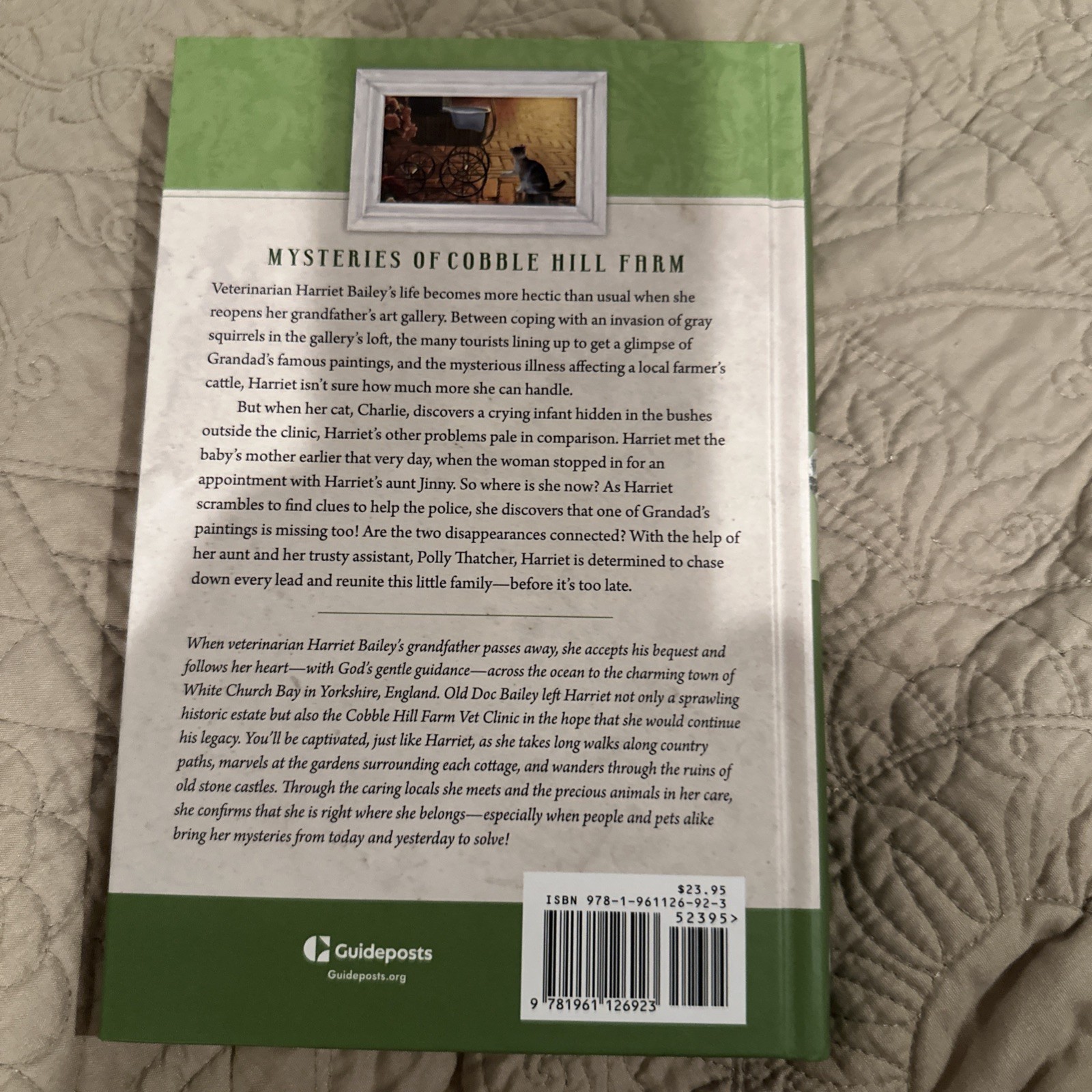 8 Book Guideposts Cobble Hill Farm Set-Christian Veterinarian Mystery HC