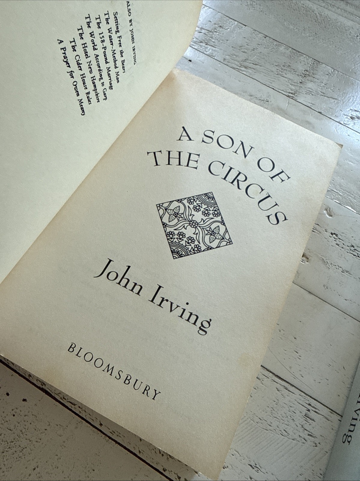 John Irving A Son of the Circus Uncorrected Proof Lot 2 PB Bloomsbury Knopf