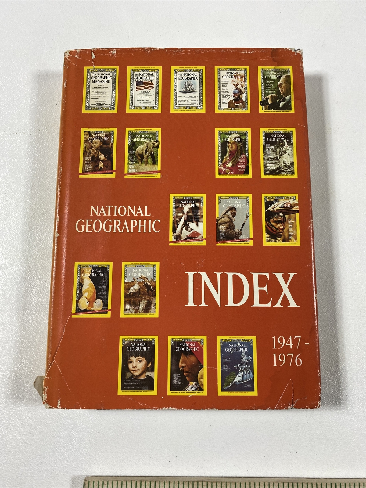 National Geographic Index – 1947-1976 (1977, Hardcover, Dust Jacket)