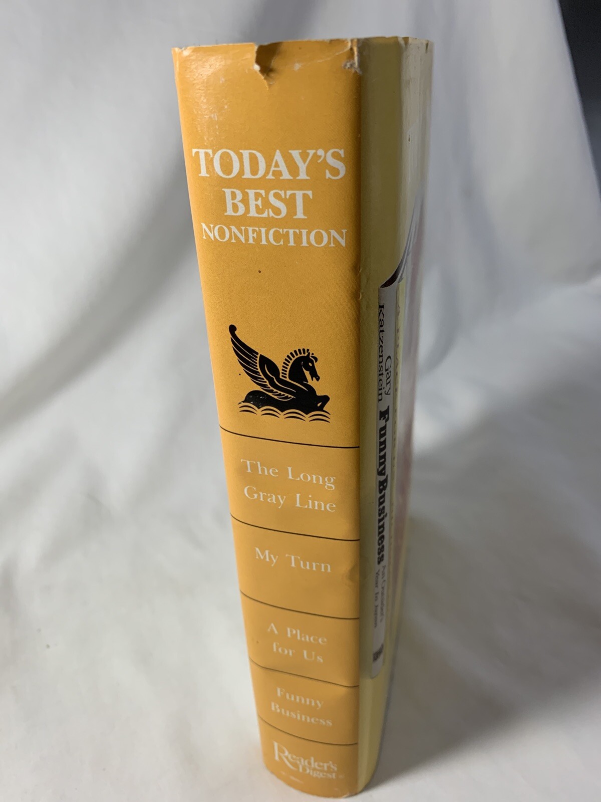 Reader’s Digest TODAY’S BEST NONFICTION Vol 8 1990 FIRST EDTION HC/DJ