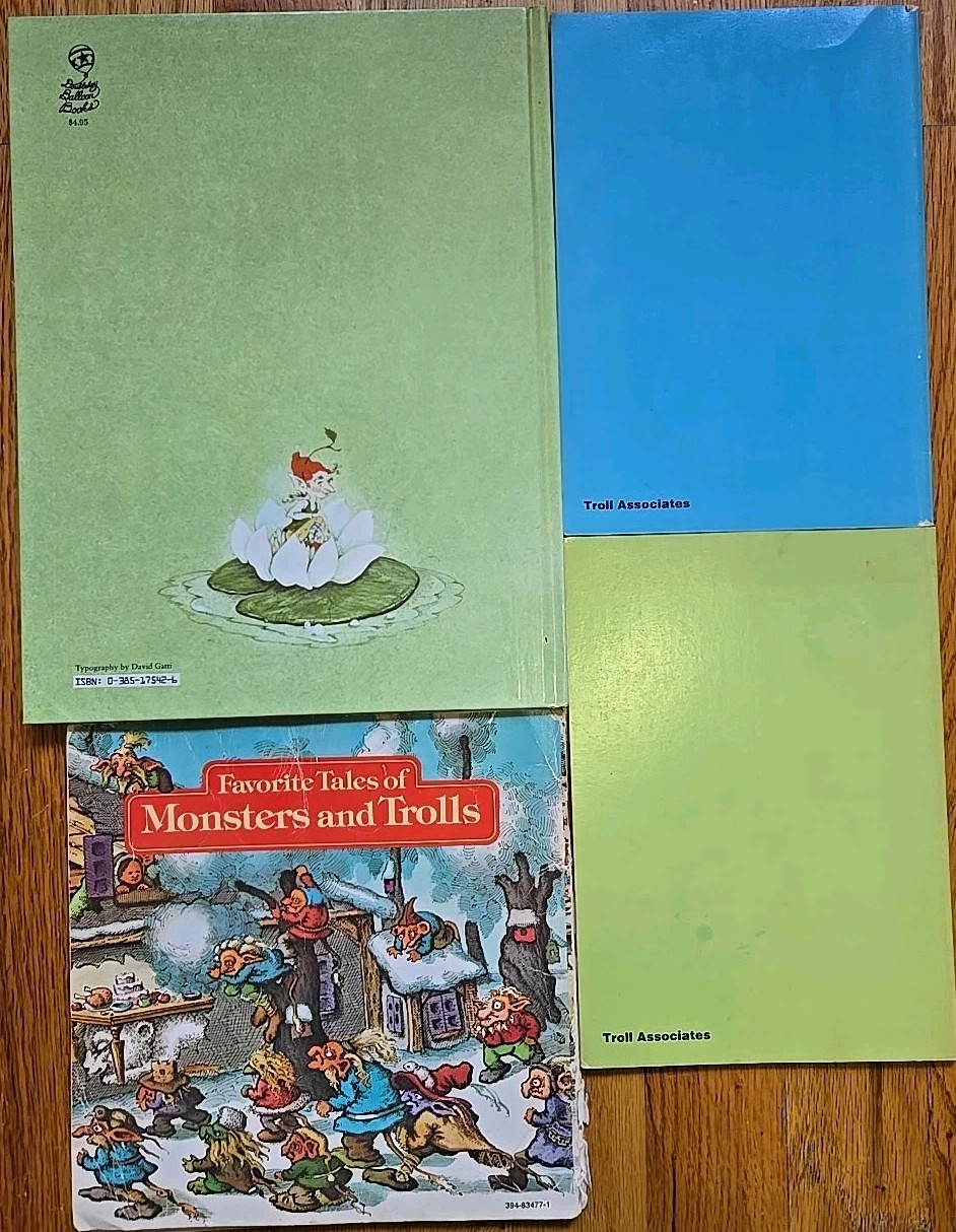 80s Magical Folklore Childrens Book Lot – Fairies, Poems, Goblin Tales, Magic &