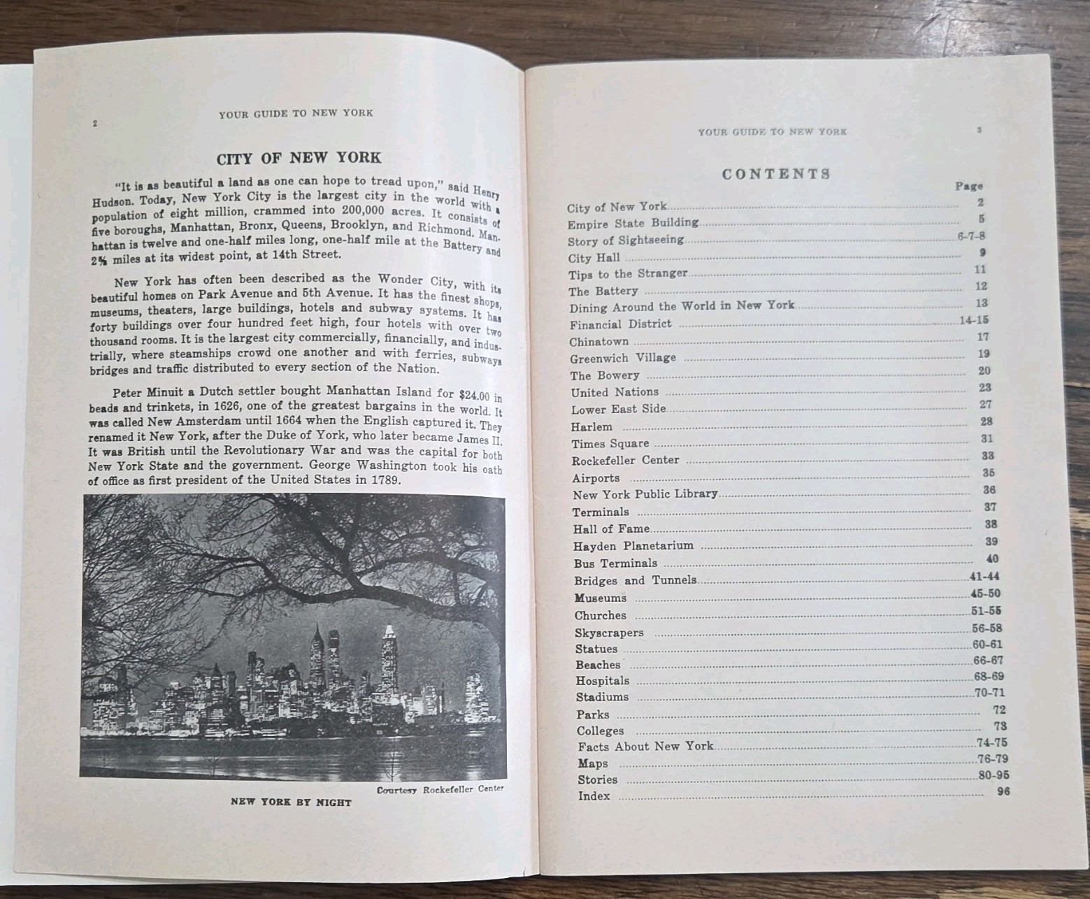 Bernard Publications Your Guide to New York 1956 And 1960 New YorK City Map