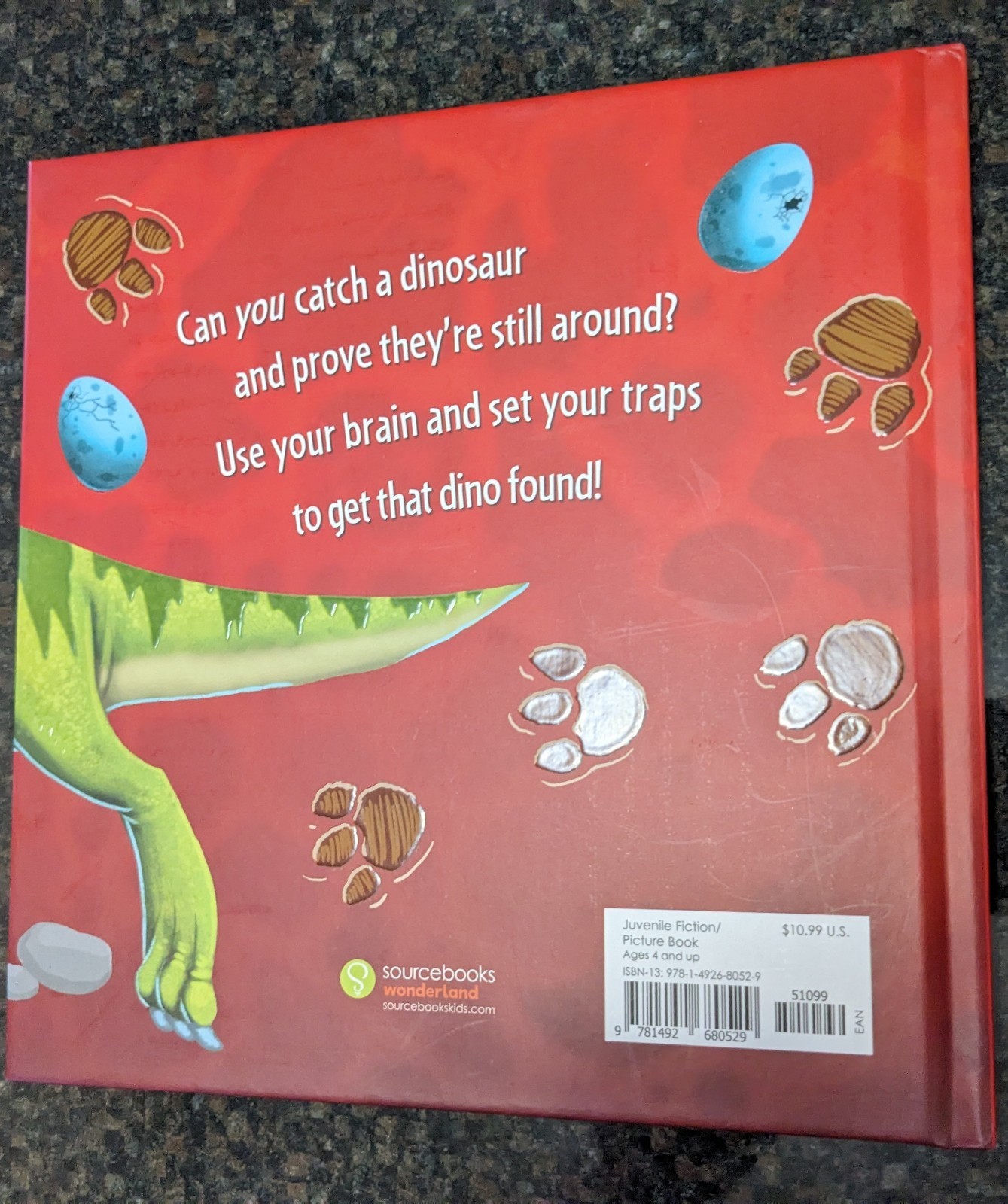 How to Catch a Dinosaur Adam Wallace & Andy Elkerton, Picture Book, Ages 4-8