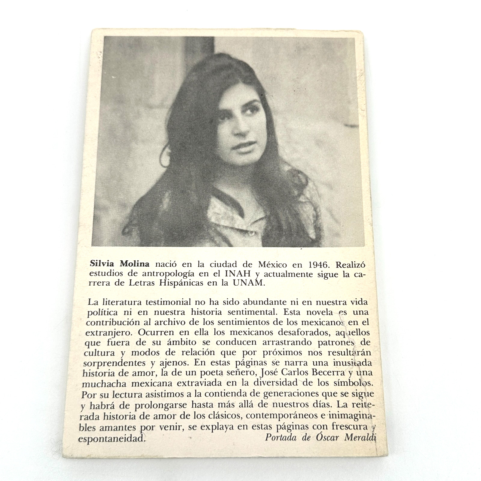 La mañana debe seguir gris Silvia Molina Primera Edición 1977 Joaquín Mortiz