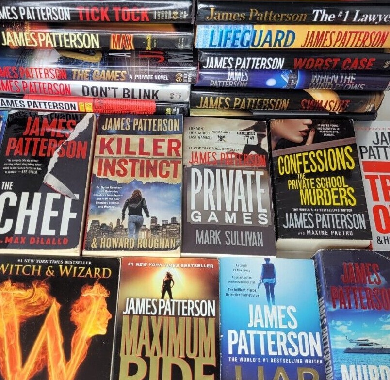 James Patterson Books: Private Games, Independent Novels, and more!-PickYourlot!