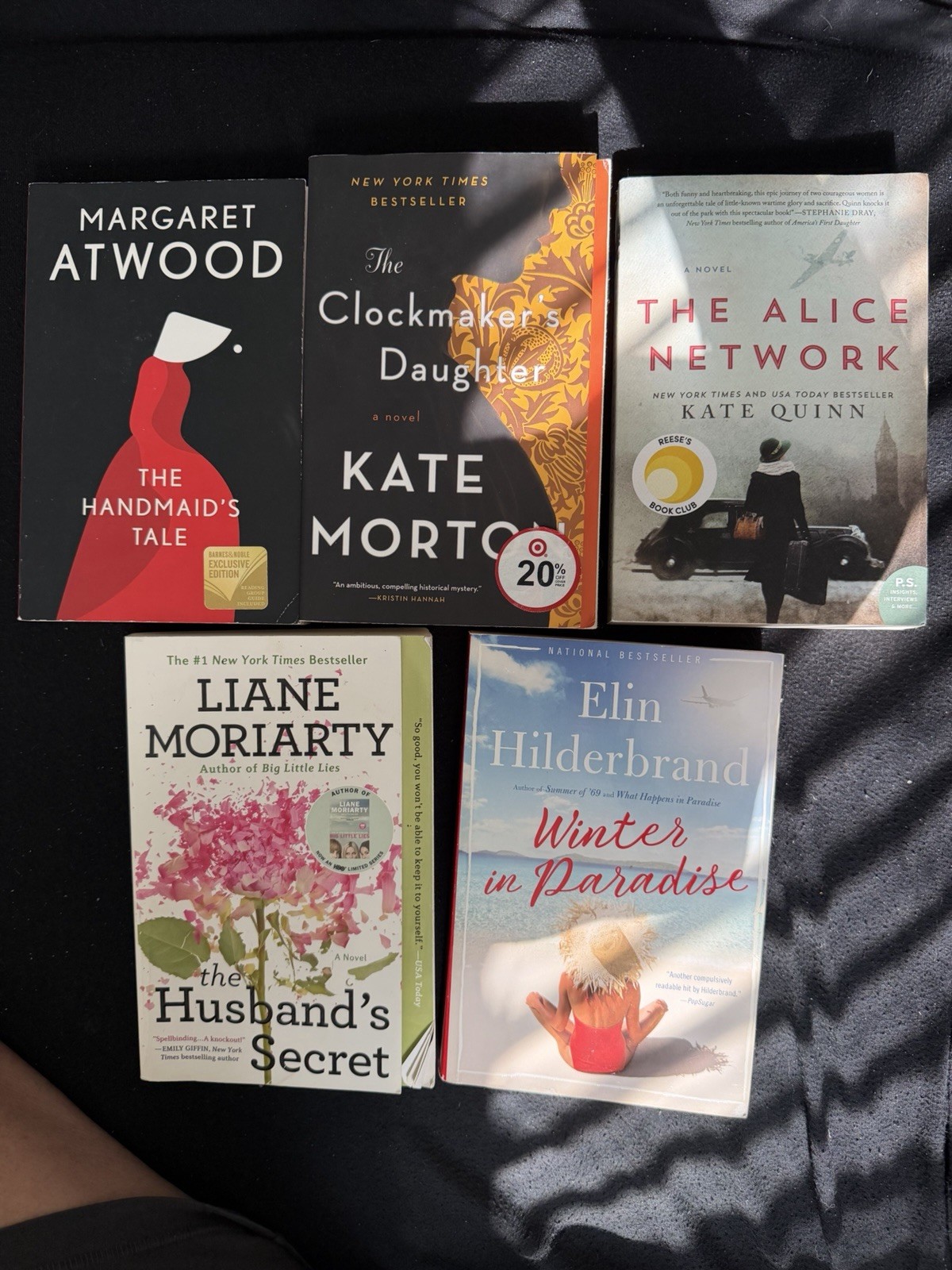 Bundle of 5 great books for reading, Best Sellers Award Winners Titles Below