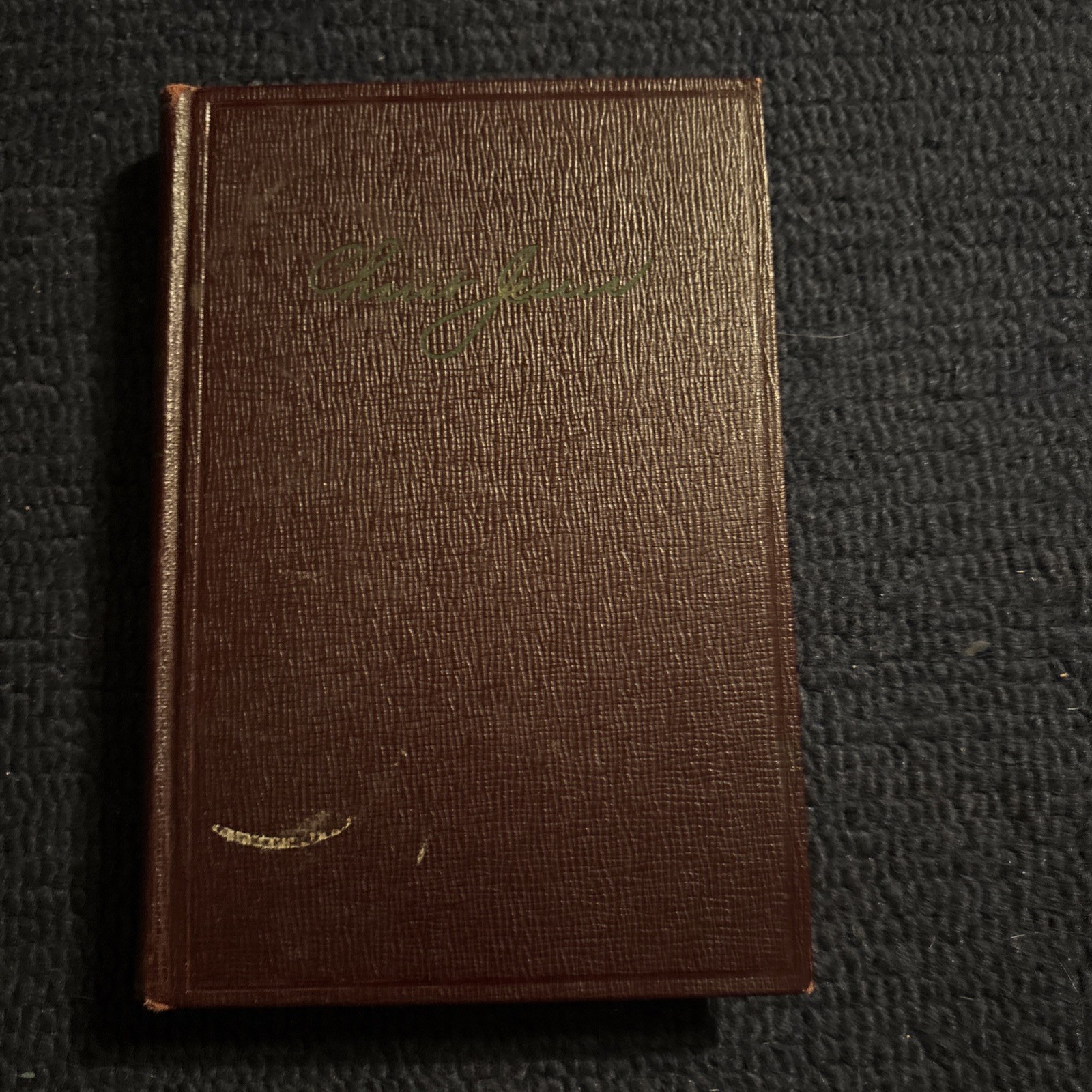 Christ Jesus the Authentic Story John A. Dakes Signed! 1940 HC Avalon Publishing