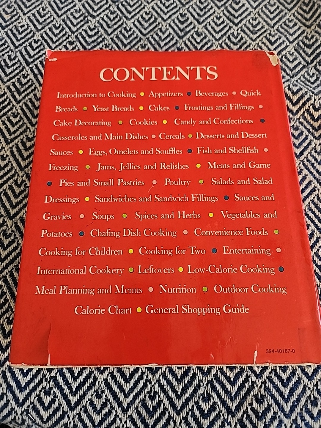 McCall’s Cookbook Red Cover 1963 1st Printing Vintage Hard Cover