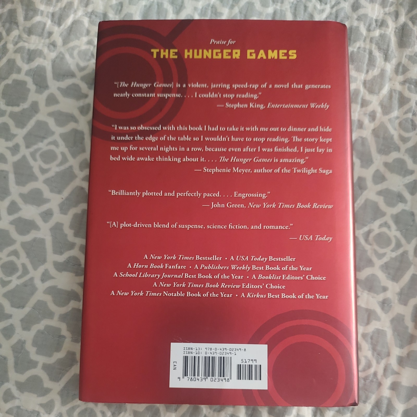 Catching Fire (Hunger Games, Book Two) by Suzanne Collins (2009, Hardcover)