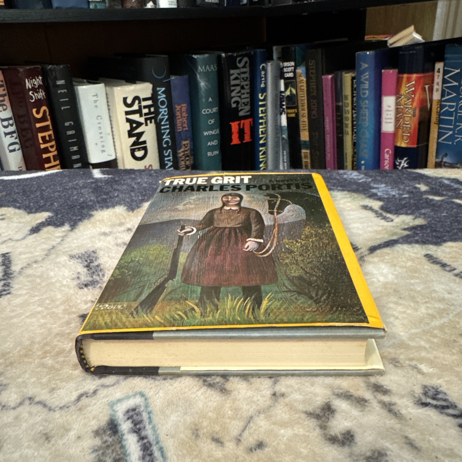 True Grit – Charles Portis – First Edition/Later Printing – 1968 Hardcover, HCDJ