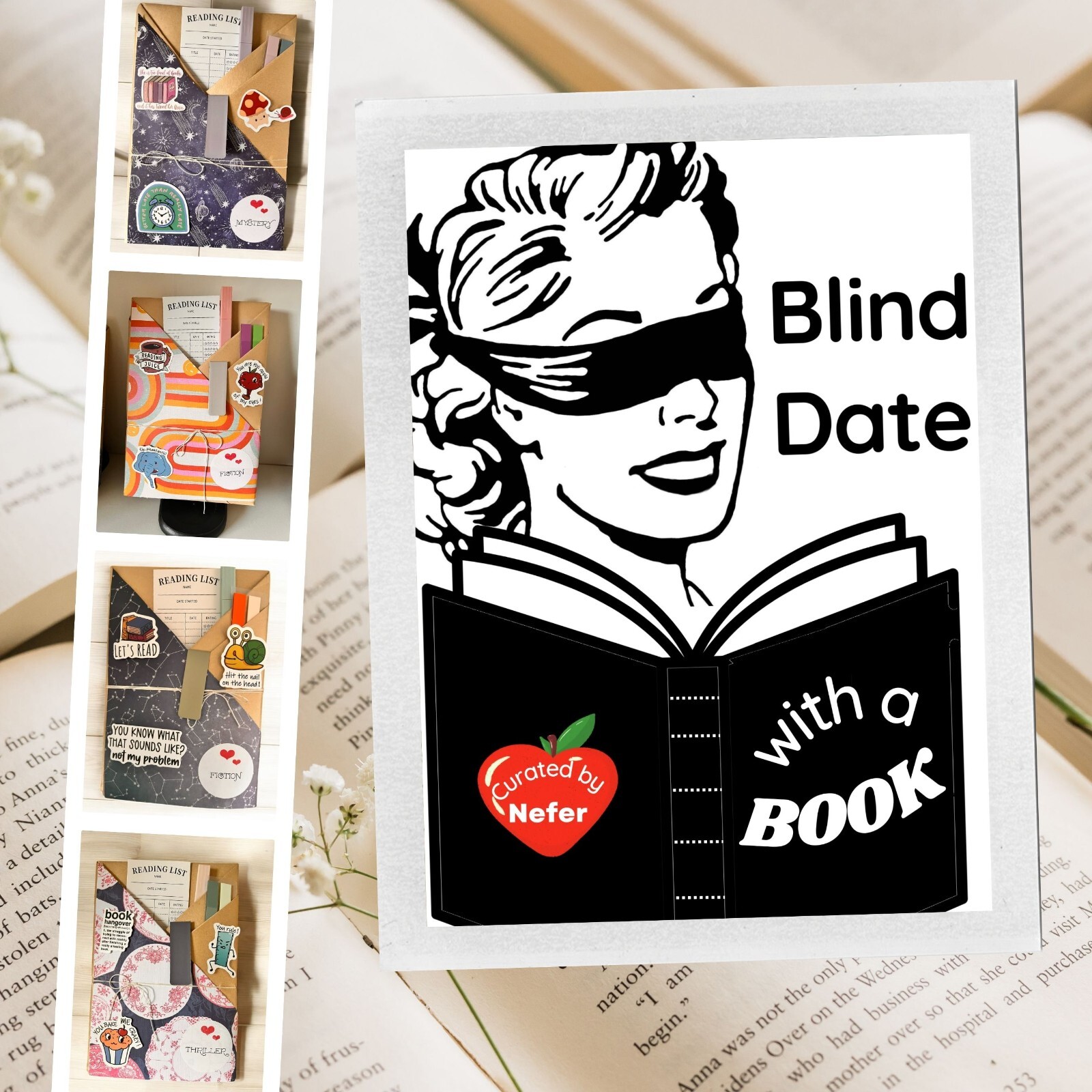 Blind Date with a Book | Bookish Gift | Gift for Booklovers