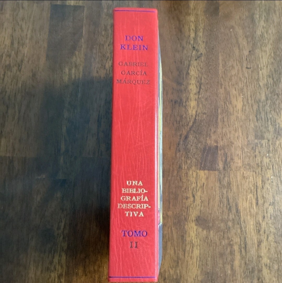 GABRIEL GARCÍA MÁRQUEZ : Una Bibliografía Descriptiva 2 vols.