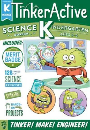 TinkerActive Workbooks: Kindergarten Science – Paperback – GOOD