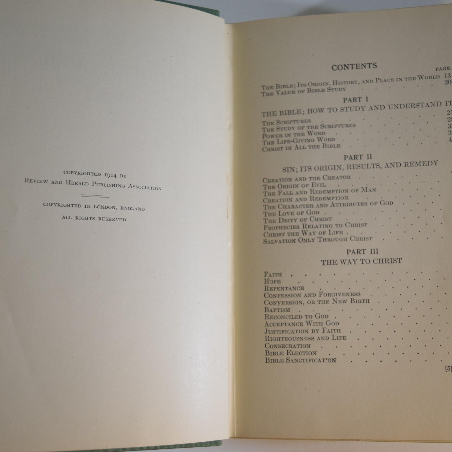 Bible Readings for the Home Circle 1919 Revised Illustrated Religion Review