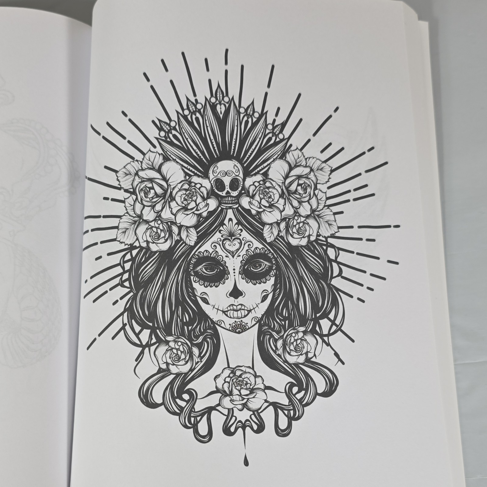 *NEW/ UNUSED/ NO MARKINGS* Halcyon Time Ltd Ultimate Tattoo Coloring Book