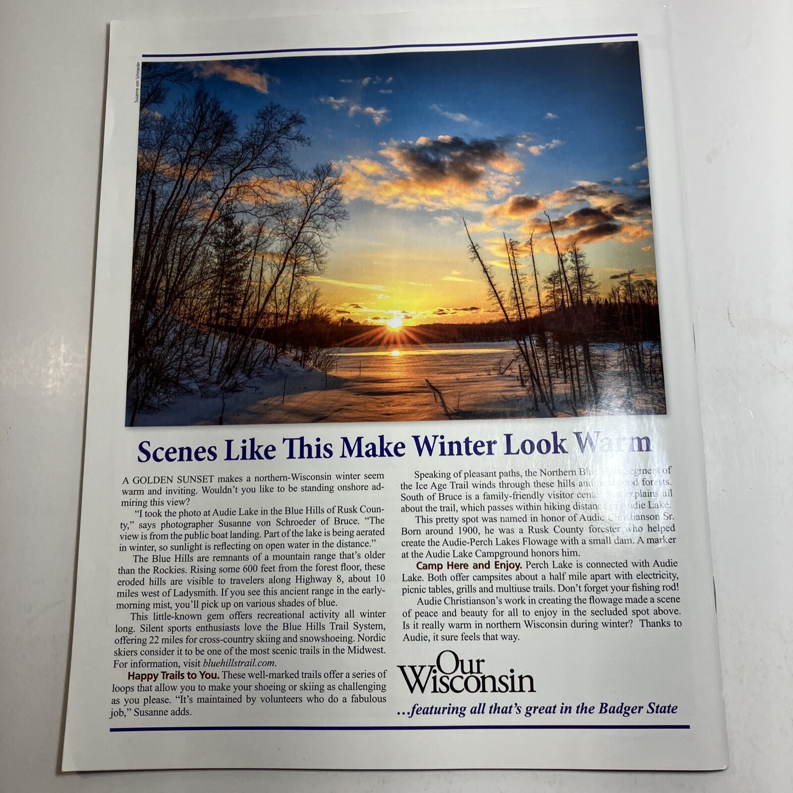 February/March 2021 ~ Our Wisconsin ~ All That’s Great In The Badger State