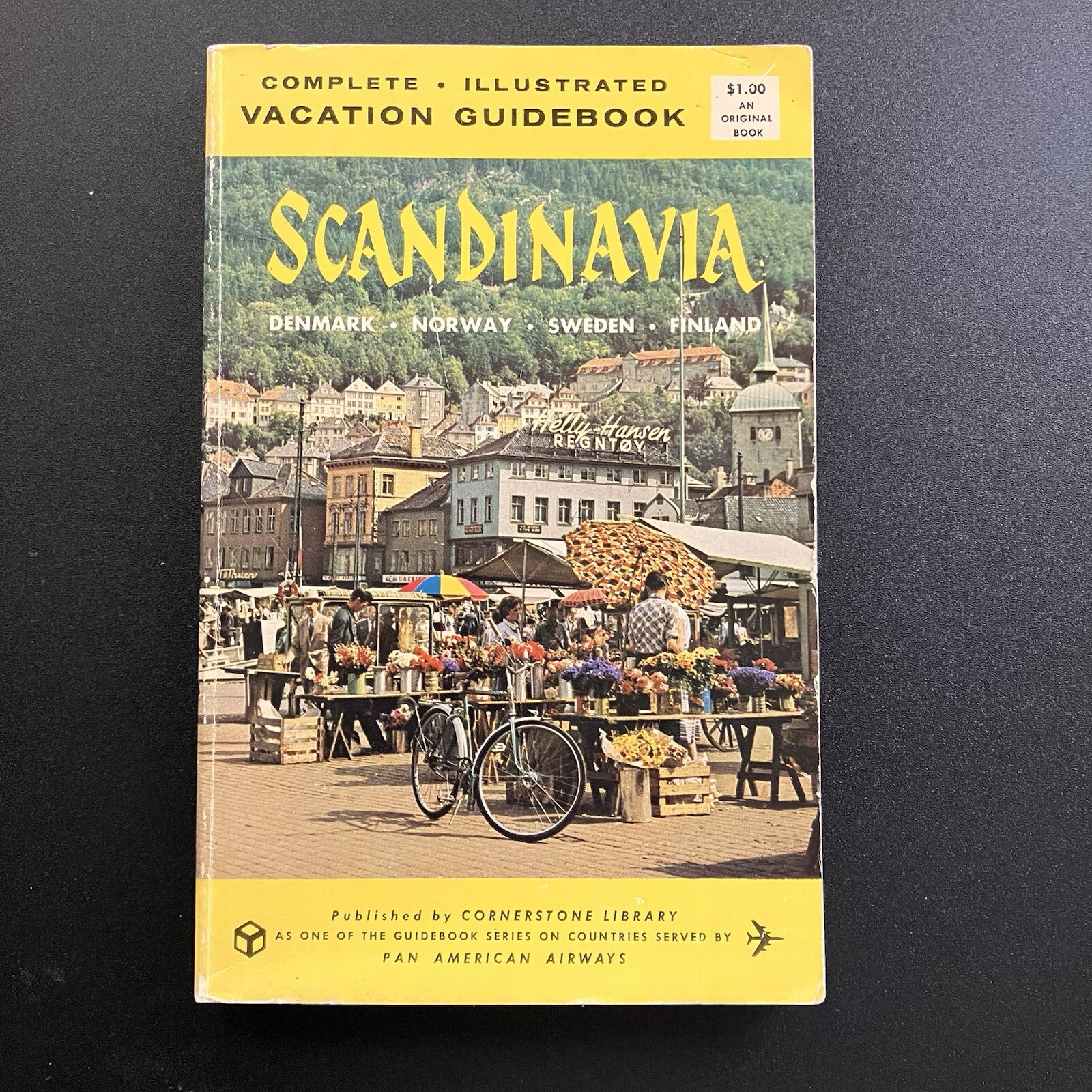 Vintage 1963 Scandinavia Travel Guidebook Scandinavian Vacation History