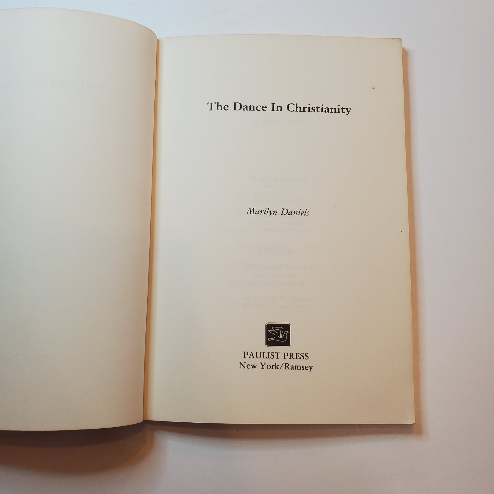 VTG The Dance In Christianity History Religious Rituals Occult Marilyn Daniels