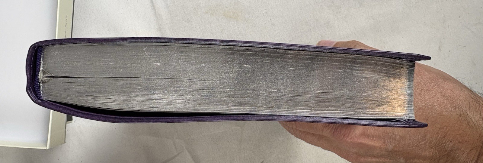 Thinline Reference Large Print KJV Bible Red Letter Filament Enabled Purple