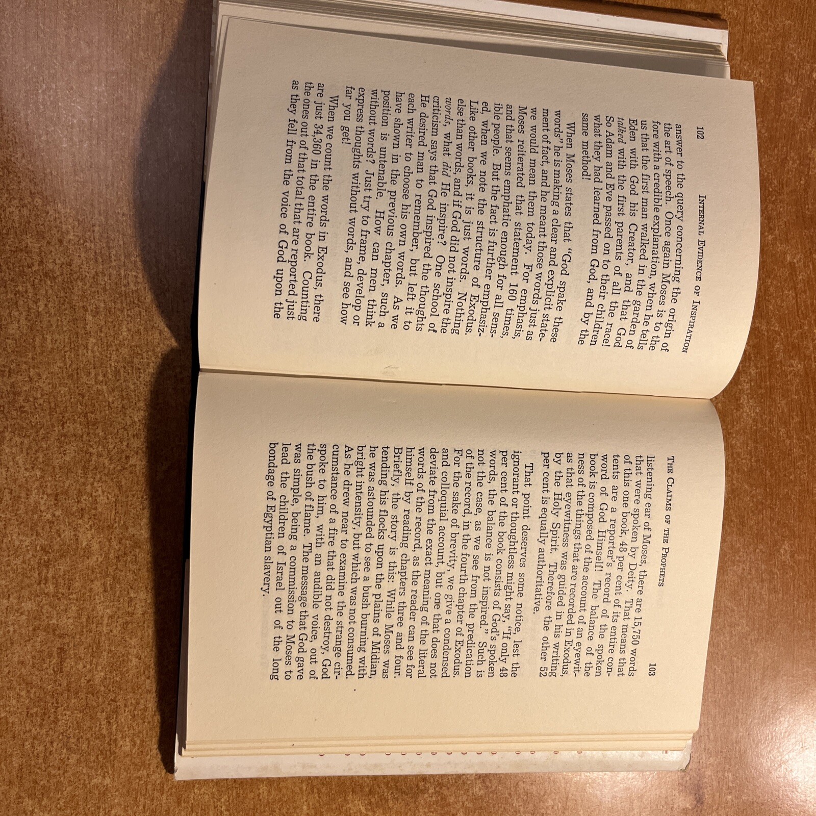 INTERNAL EVIDENCE OF INSPIRATION By Harry Rimmer – HC- RARE DUST JACKET 1946