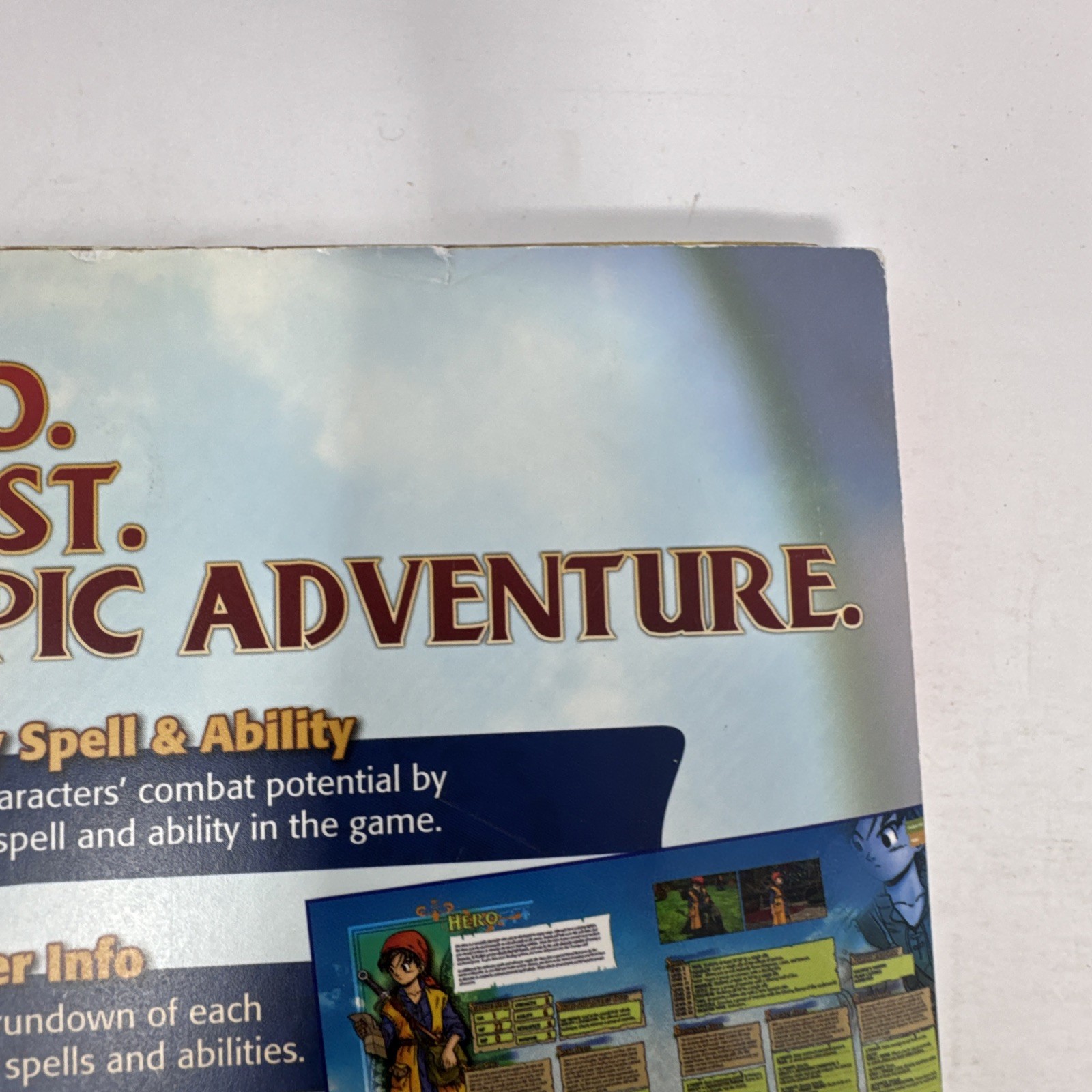 Dragon Quest VIII Journey of the Cursed King Strategy Guide w/ Exclusive Foldout