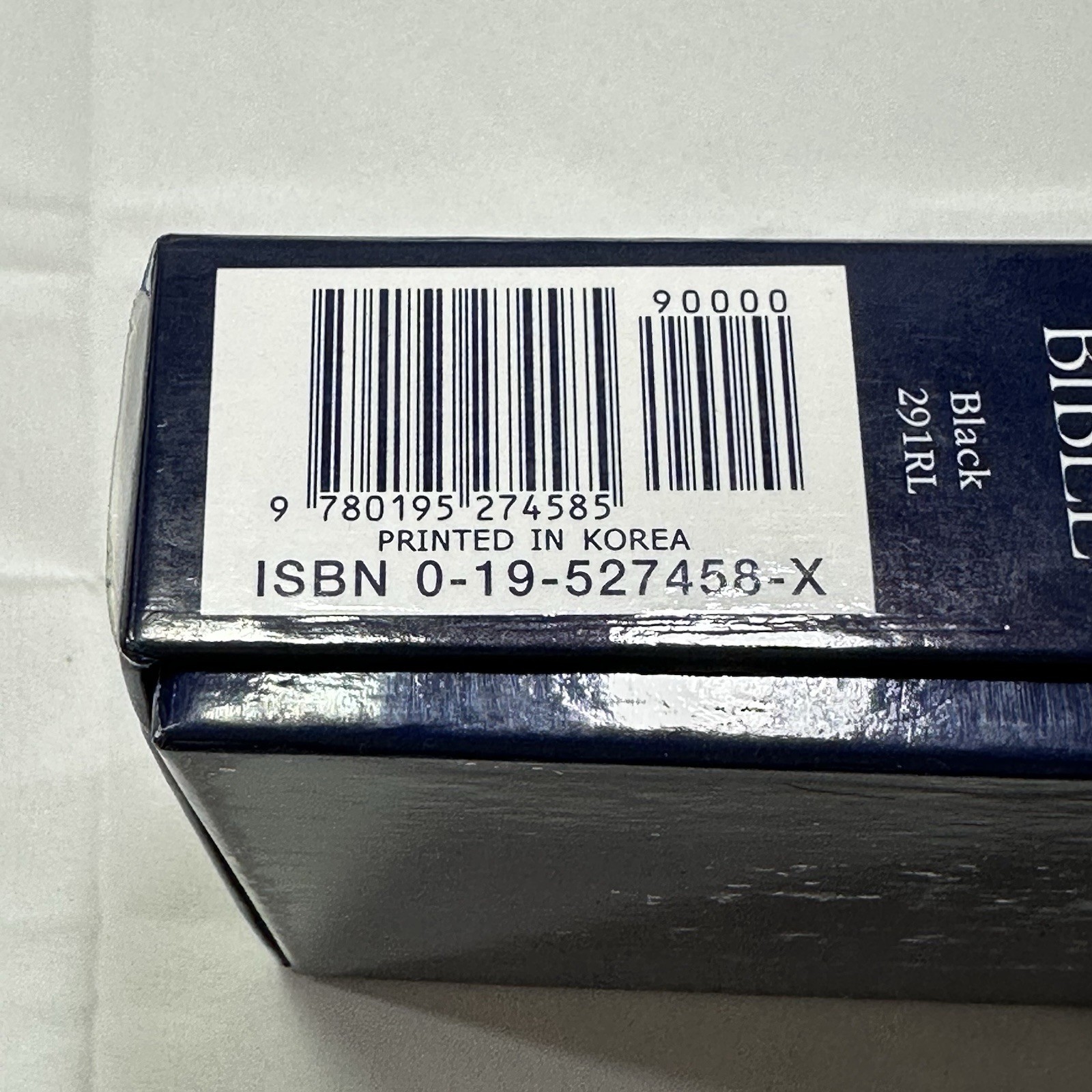 Scofield Holy Bible Red Letter Concordance Study System KJV Oxford 291RL Black