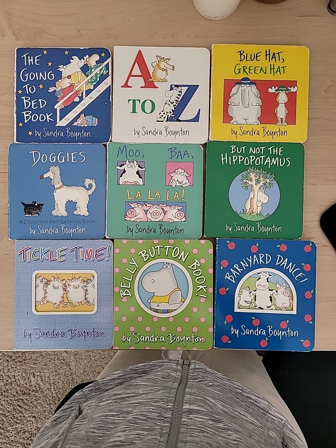 Lot of 9 Sandra Boynton Board Books for Children’s/ Kids/ Toddler *Random Mix*