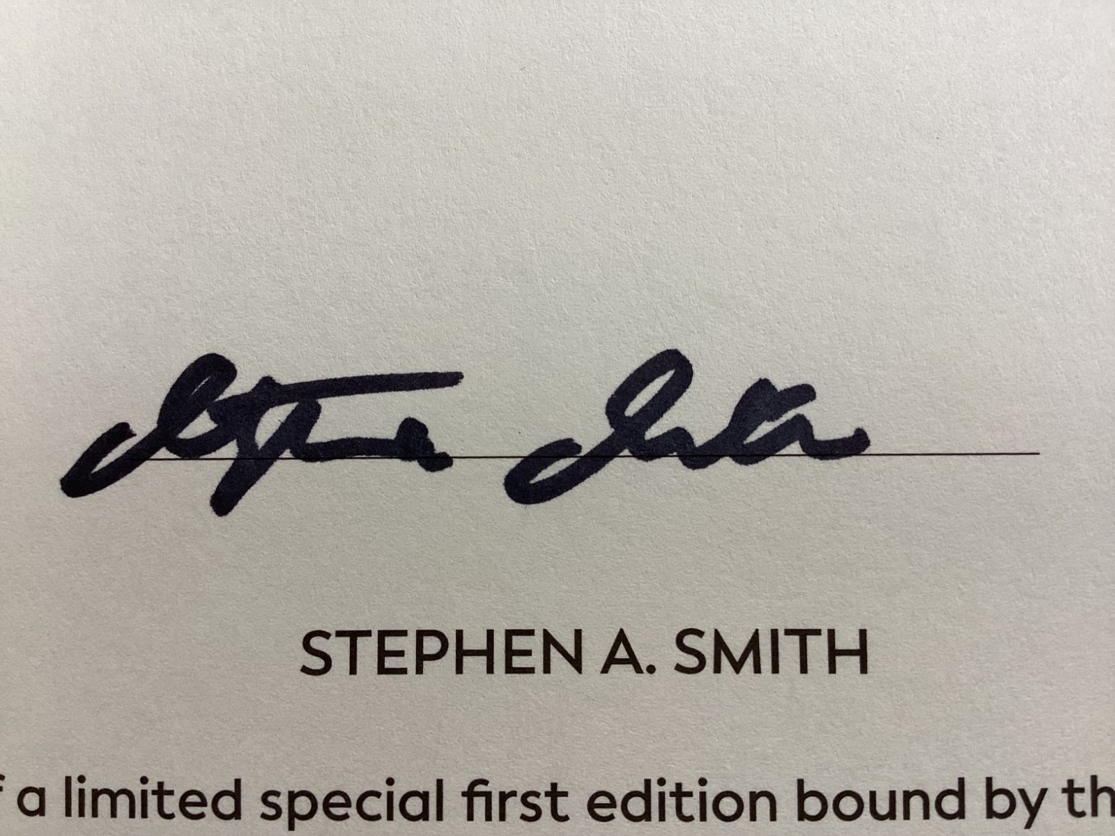 *Signed* Straight Shooter : A Memoir by Stephen A. Smith (2023, Hardcover)