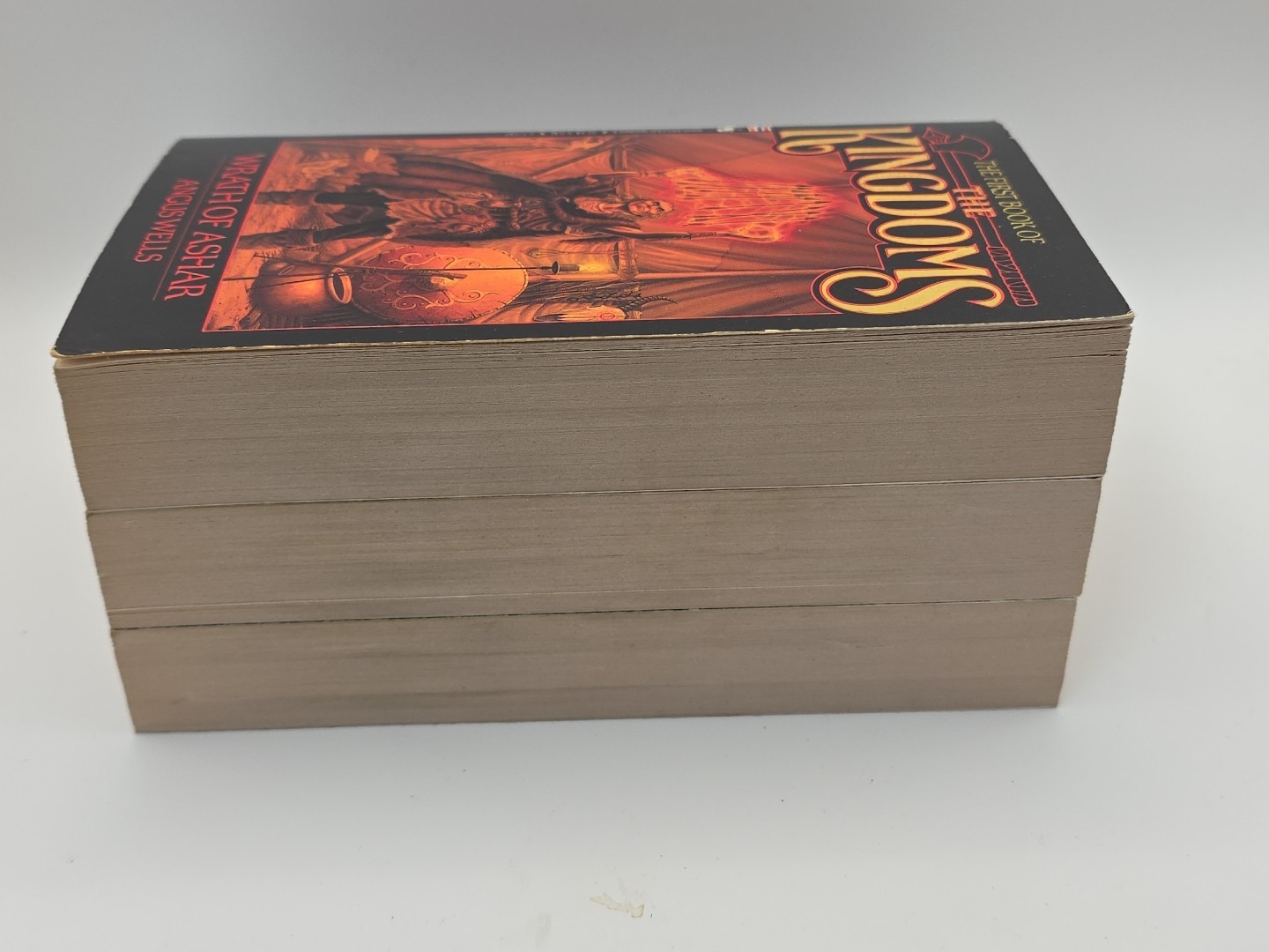 Complete Book of the Kingdoms series by Angus Wells PB #1-3 lot of 3 books