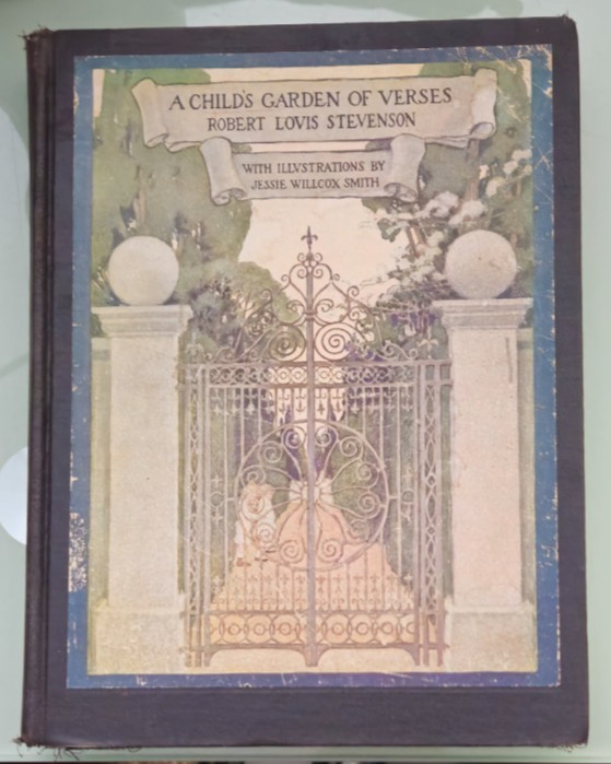 robert louis stevenson A CHILD CHILD’S GARDEN OF VERSES hardcover later edition