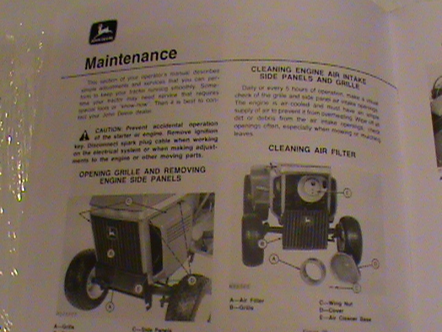 NEW JOHN DEERE 210 212 214 OPERATORS MANUAL OM-M81219 ISSUE J7