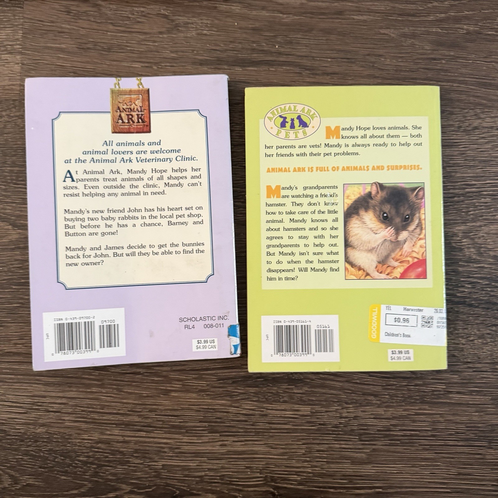 Animal Ark Lot 9 Ben M Baglio Kids Chapter Books Dogs Horses Pets Set