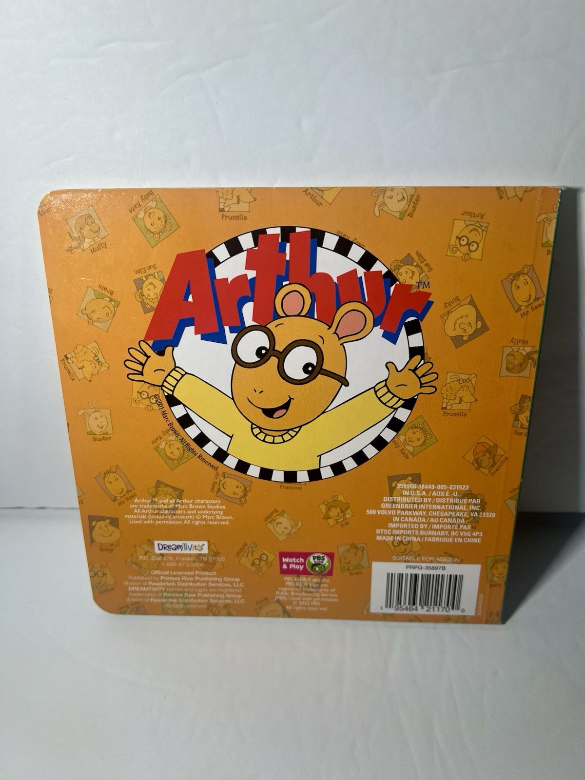 DreamTivity PBS Kids Arthur Books “Hula! Who, Me?” and “The Truth Pops Out”