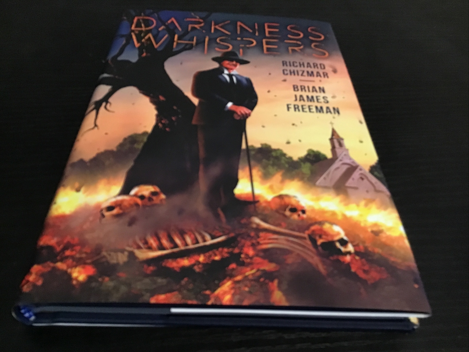 Darkness Whispers Richard Chizmar Brian Freeman X2 Special Signed Edition #359