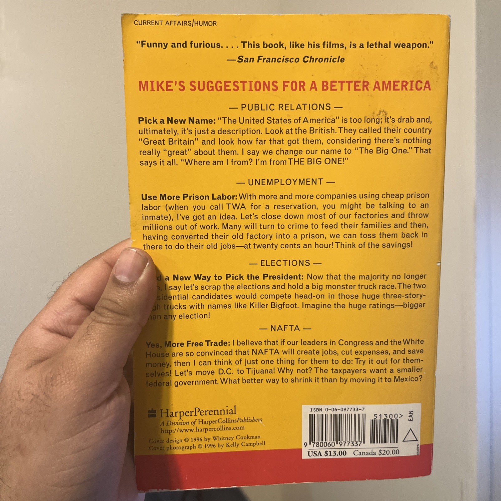 Downsize This Michael Moore Political Humor Essays Book