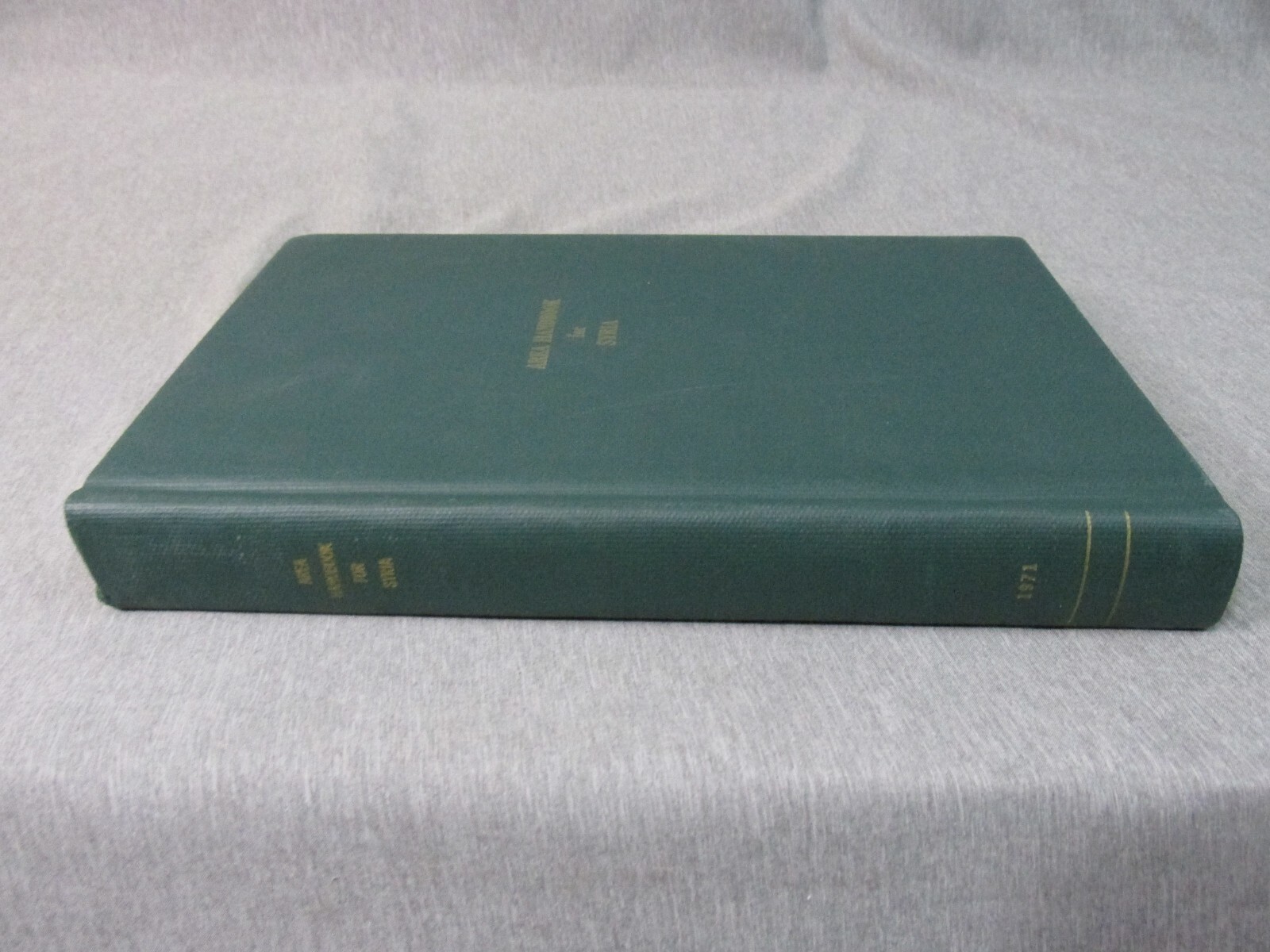 AREA HANDBOOK FOR SYRIA 1971 DA PAM 550-47 Hardback