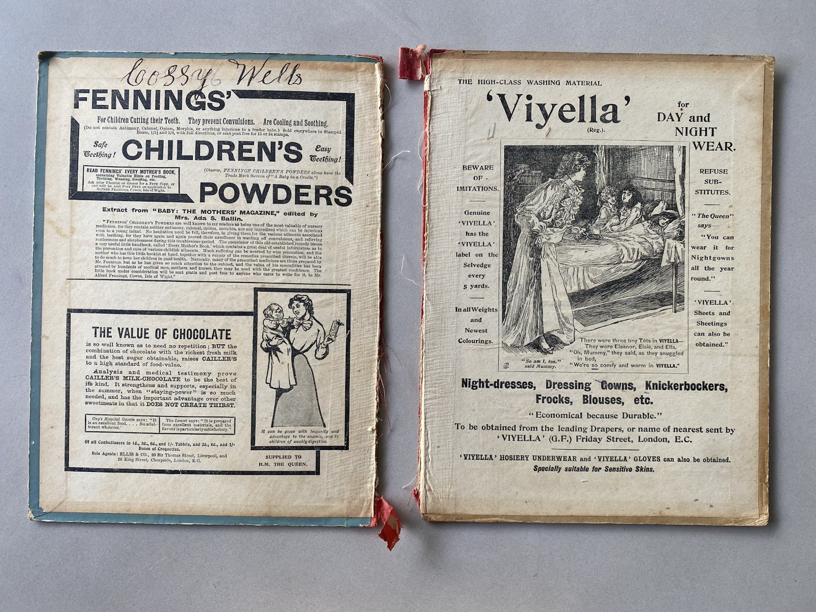 Antique Children’s Story Books – Granny & I / Favorite Stories *Worn Condition*