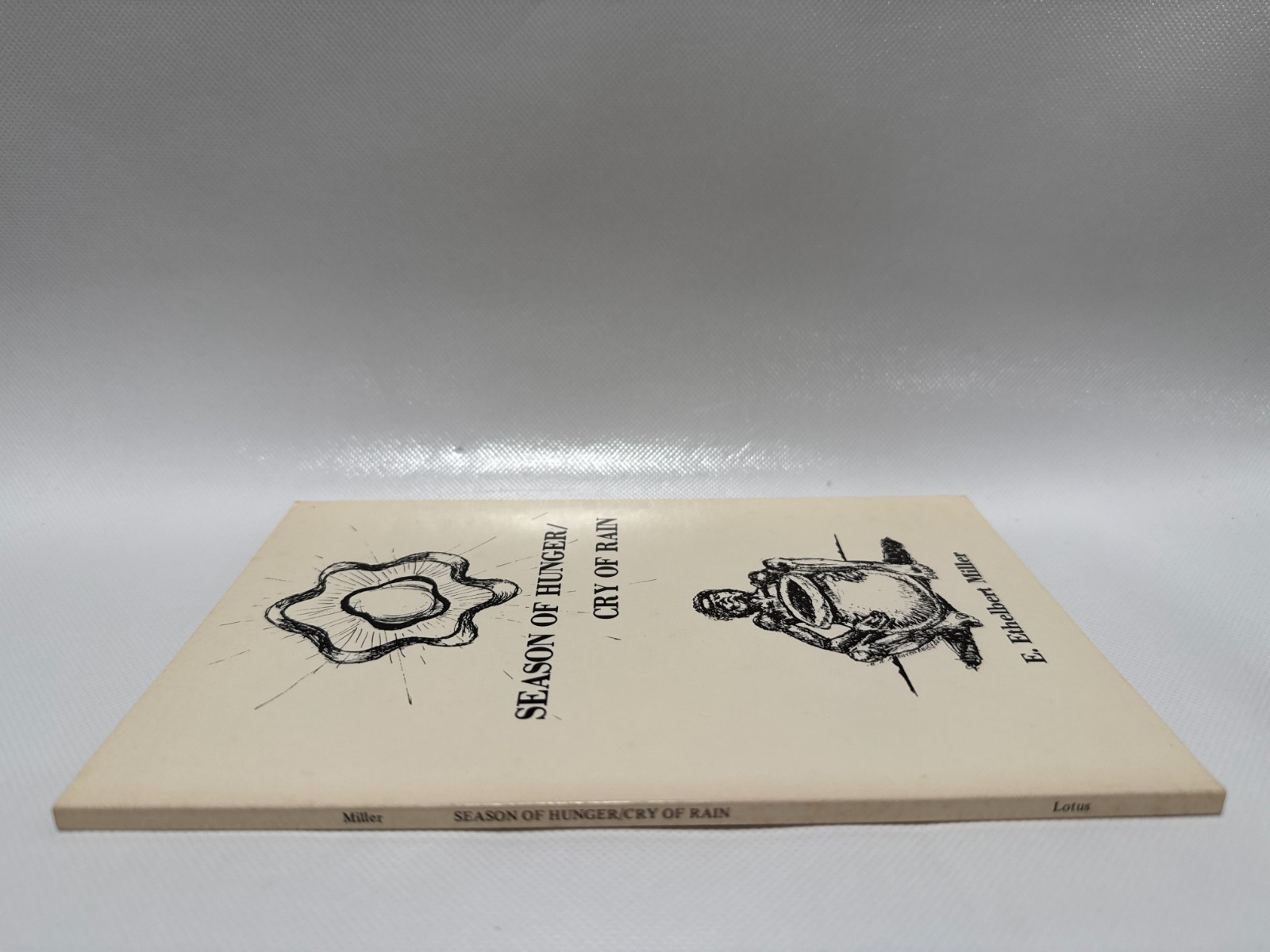 SIGNED Season of Hunger Cry of Rain E. Ethelbert Miller First Edition Softcover