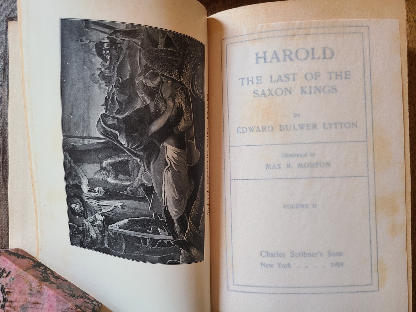 Lord Bulwer-Lytton Novel Set Of 6 Harold Barons Pompeii Hc Brown Scribners 1904