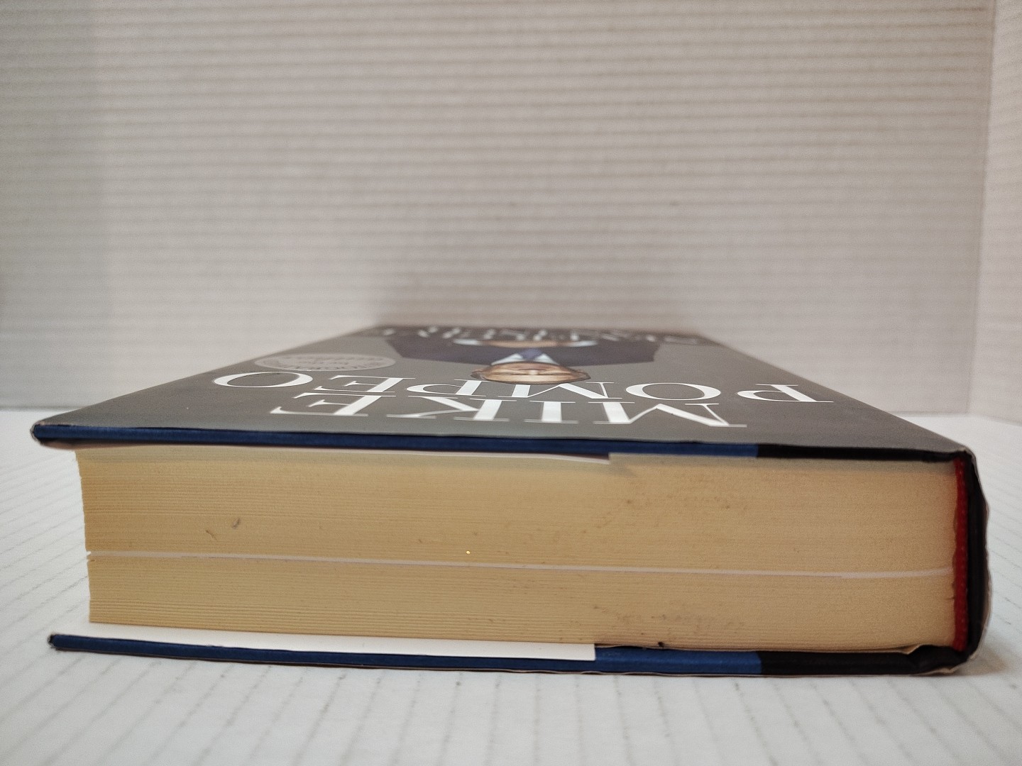 NEVER GIVE AN INCH by Mike Pompeo (2023, HC/DJ 1st Ed) * SIGNED * FREE SHIPPING