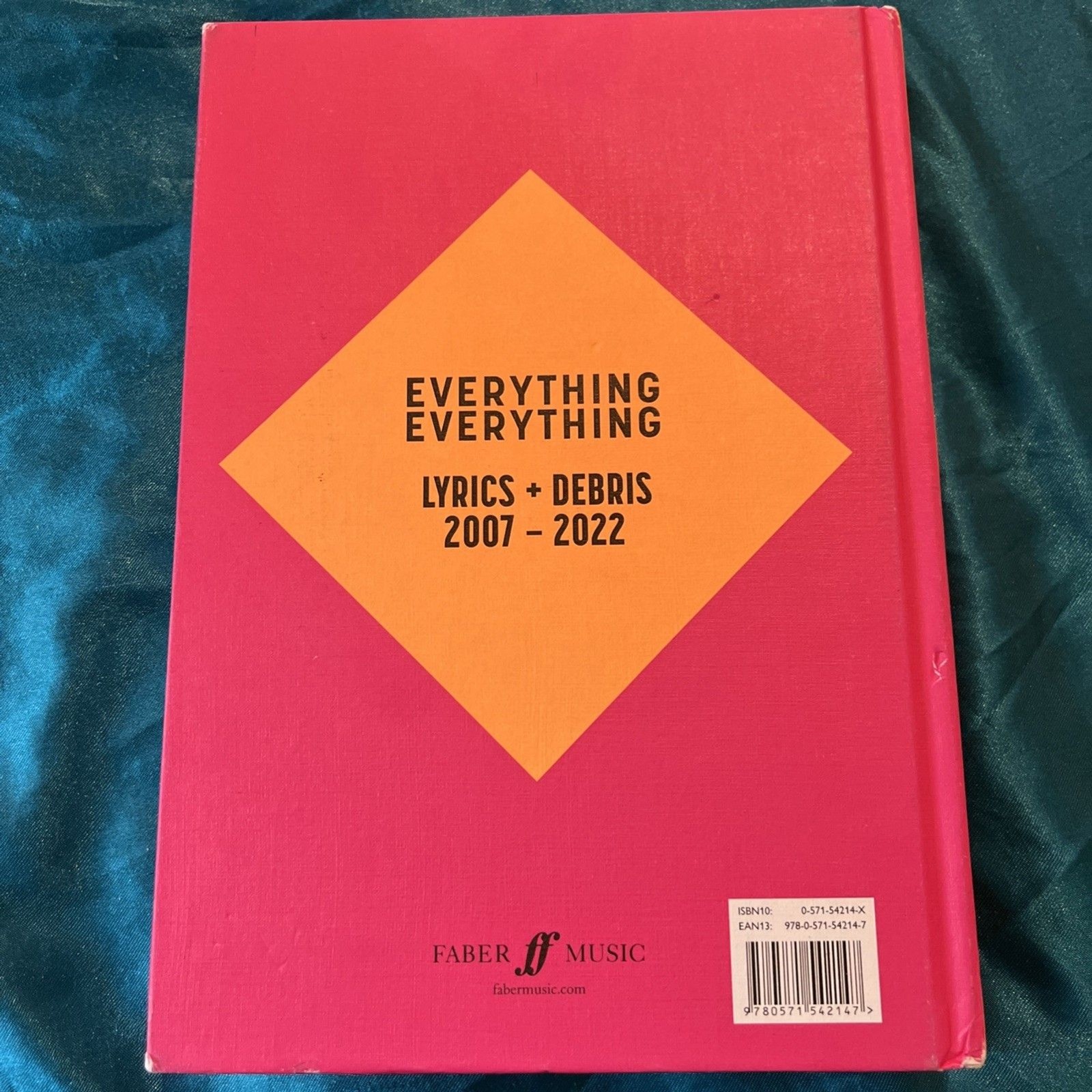 CAPS LOCK ON BY Everything Everything Lyrics + Debris 2007-2022 Hardcover