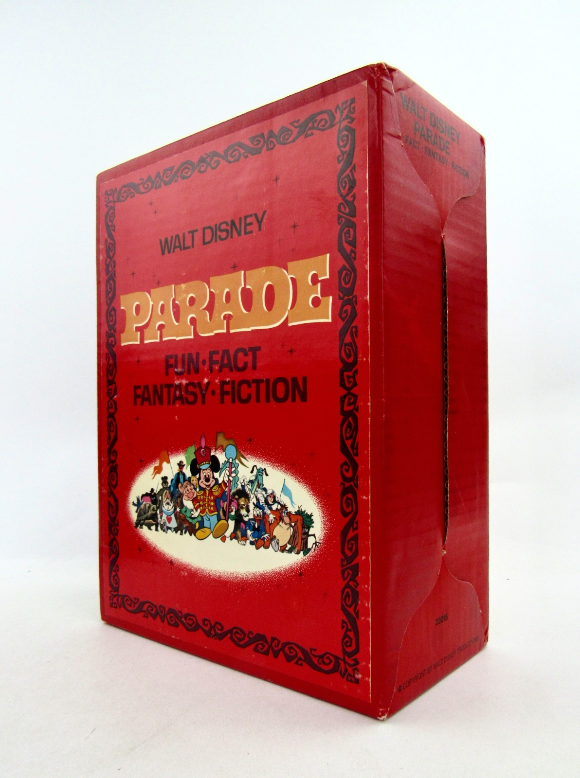 Walt Disney PARADE Box Set 1969 Golden Press Fiction Fantasy Adventures Fun HB