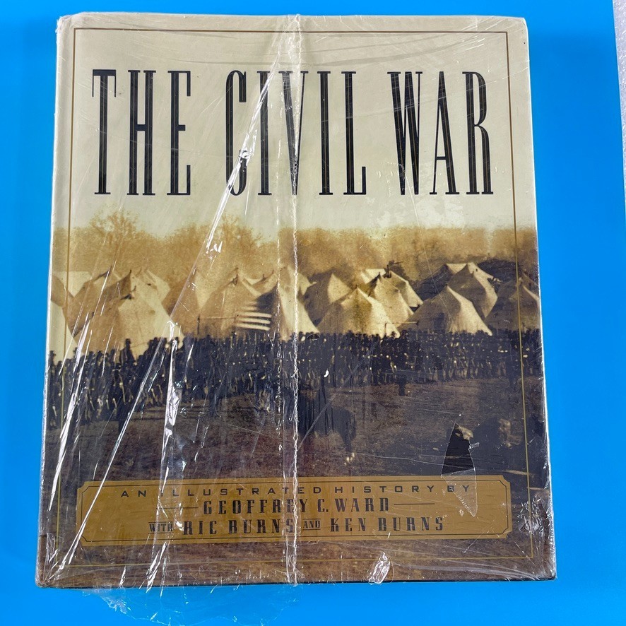 The Civil War by Geoffrey C. Ward Ric Burns Ken Burns – Knopf 1990 – HC/DJ